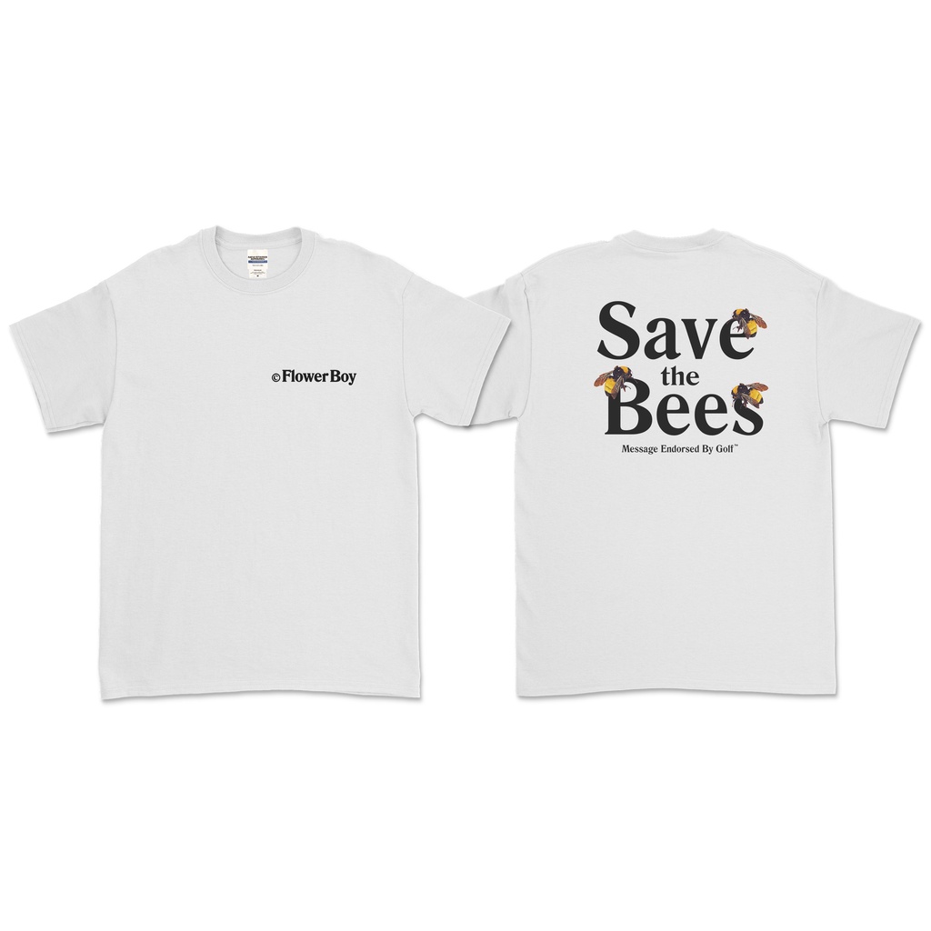 Bee Flower Boy T-Shirt Men Women