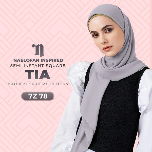 Naelofar Hijab Design Buy Naelofar Easyon Delia Krista Instant