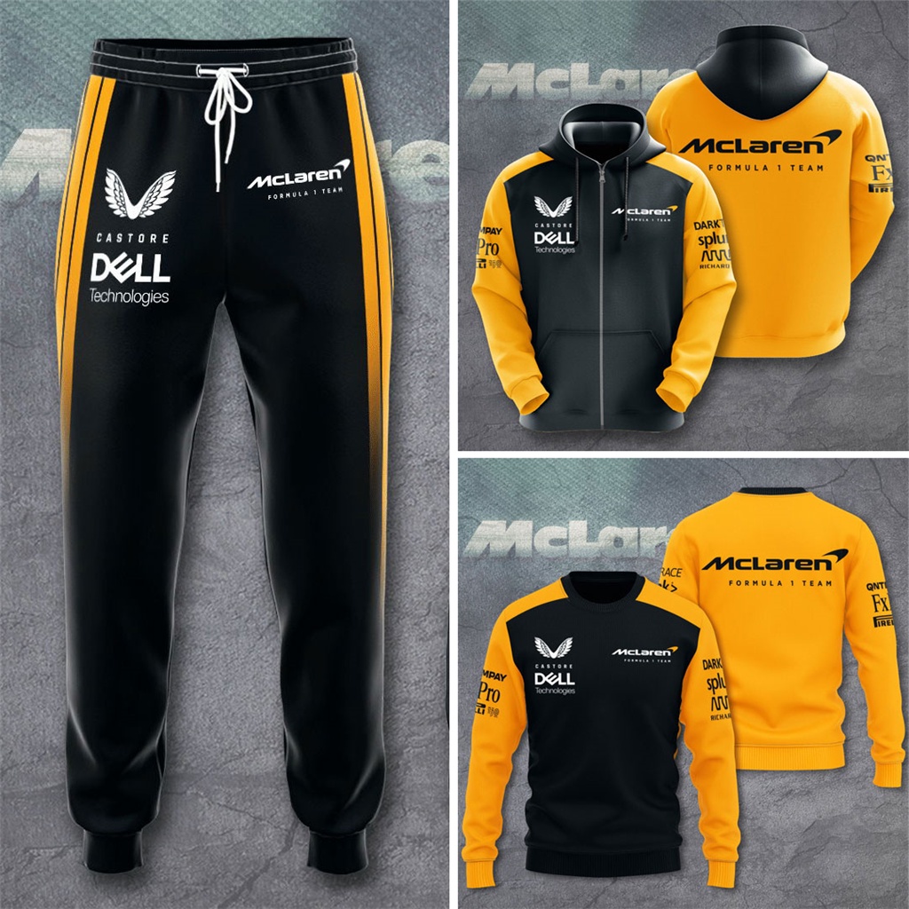 McLaren F1 Team Splunk Dell Castore Men Sweatshirts Sweatpants Sets