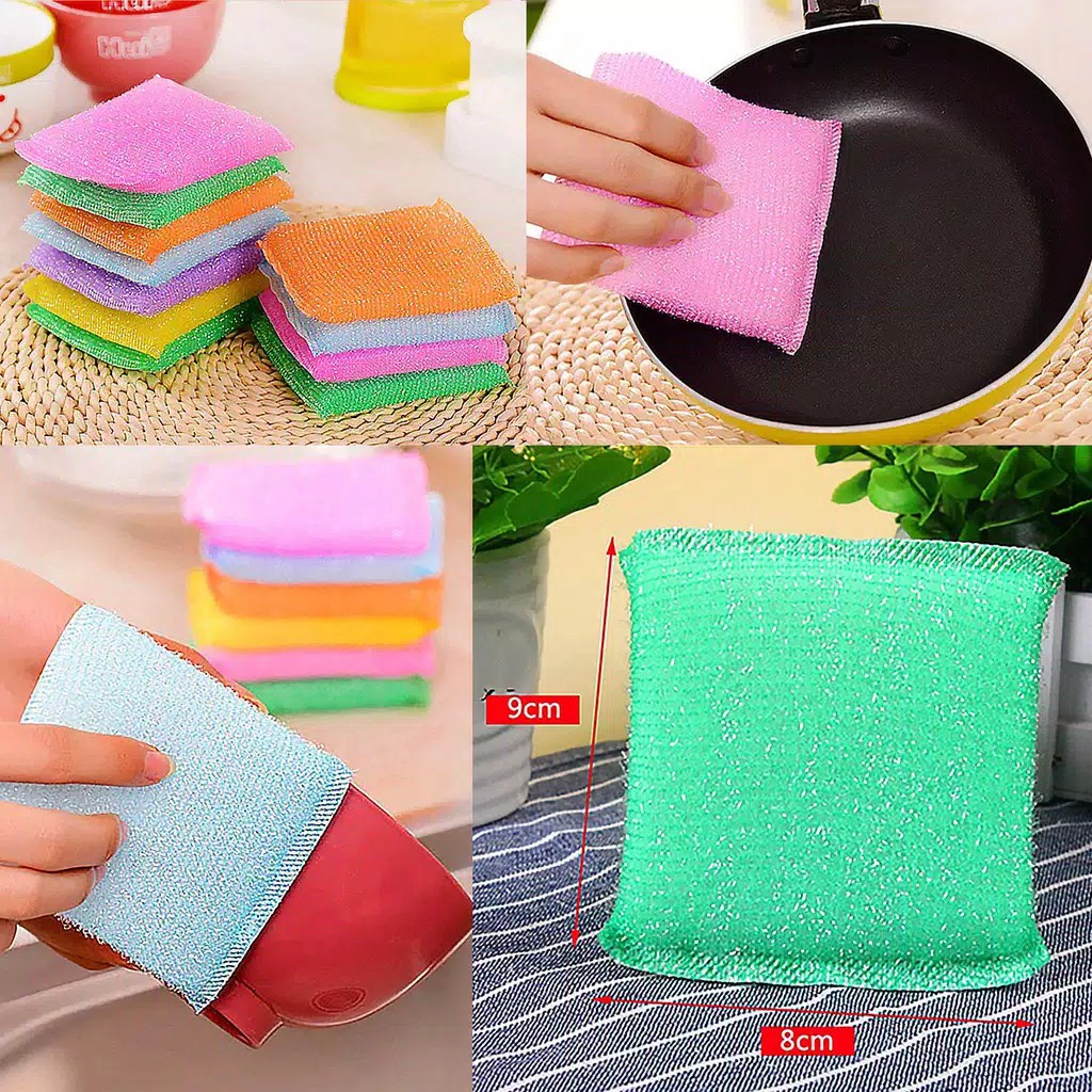 Gg DISHWASHING SPONGE Colorful Metallic SPONGE Coir SPONGE Mesh ...