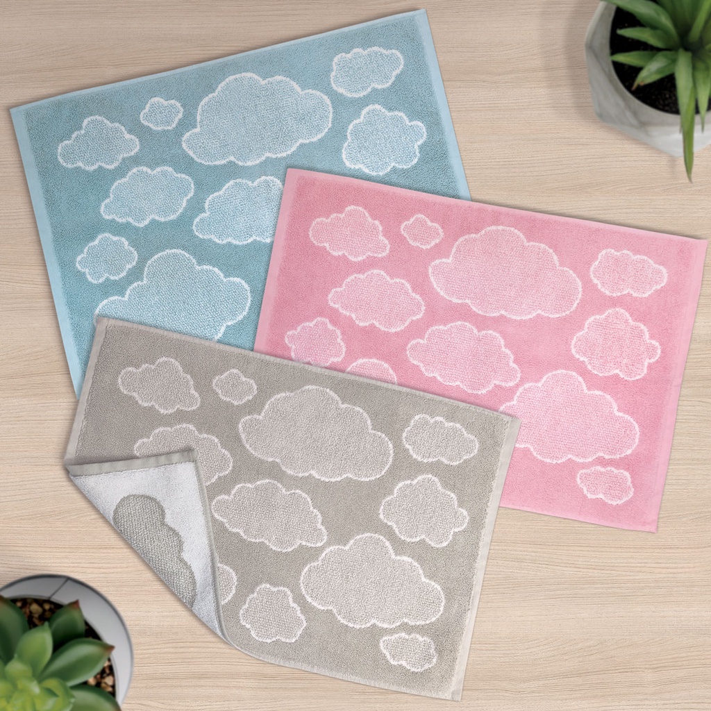 Milton Home Studio Cirrus Terry Bath Mat 40 x 60cm 192g SET OF 2