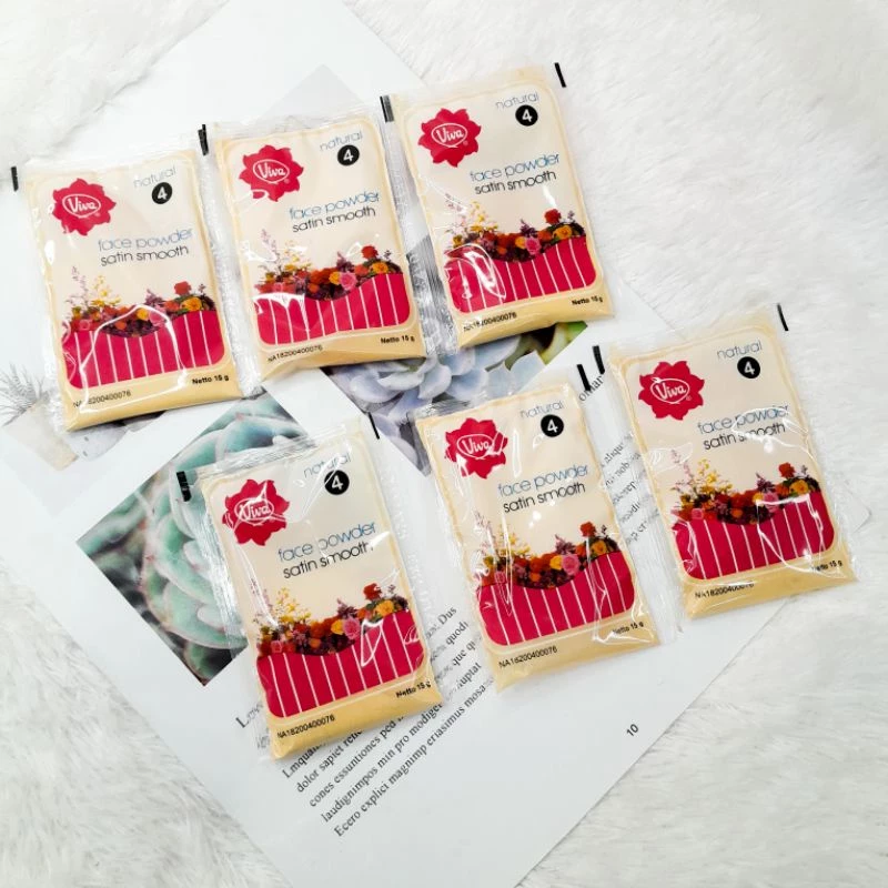 BEDAK VIVA ISI 12PCS BEDAK NATURAL 15GRAM KEMASAN PLASTIK GROSIR