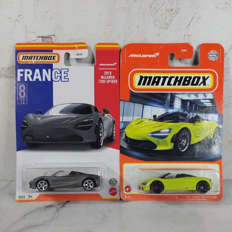 Mclaren store matchbox car