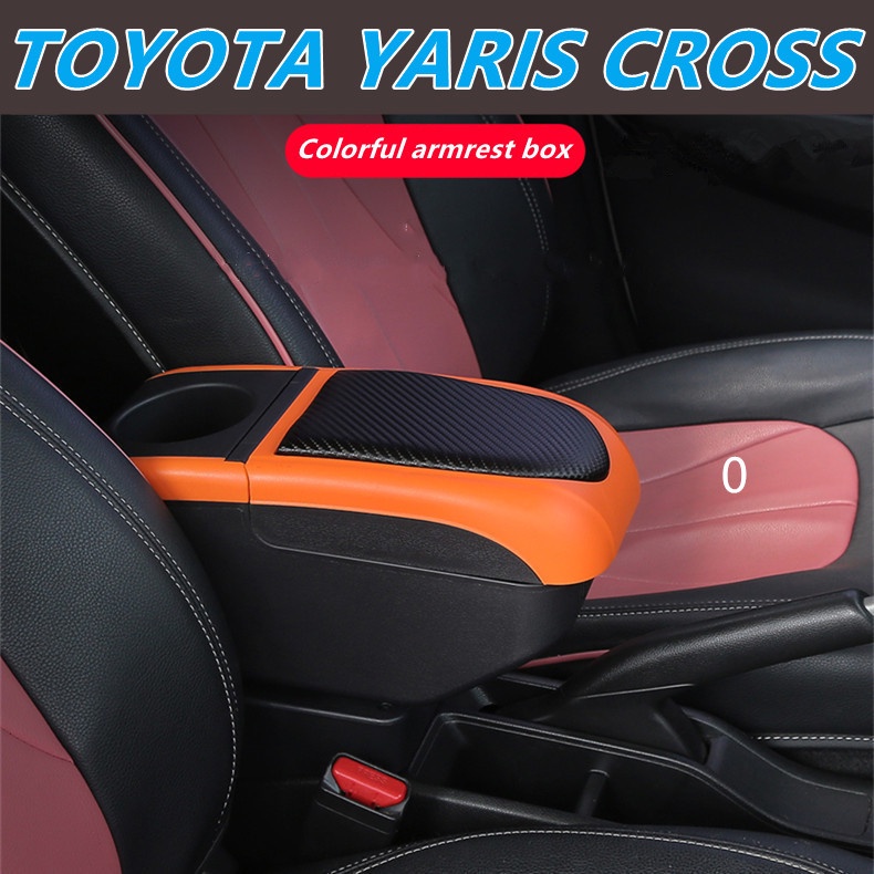 For TOYOTA YARIS CROSS Armrest Box Auto Storage box Car