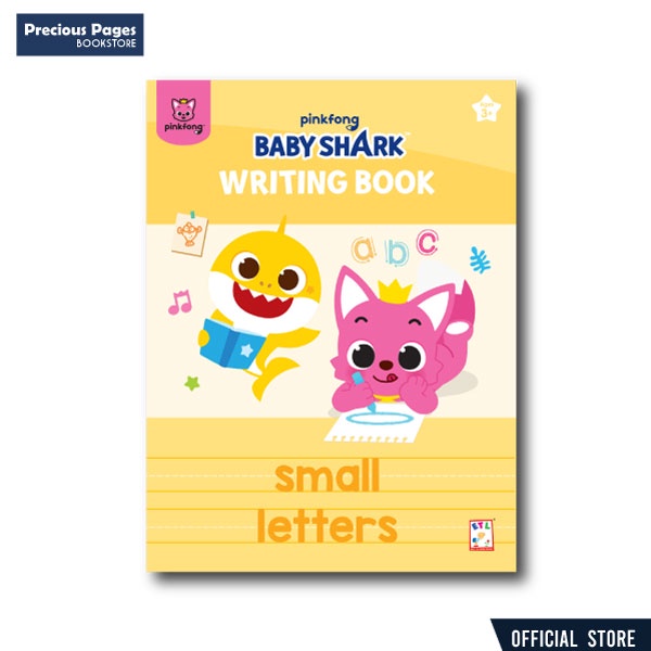 Pinkfong - Baby Shark - Writing Book - Small Letters | Shopee Singapore