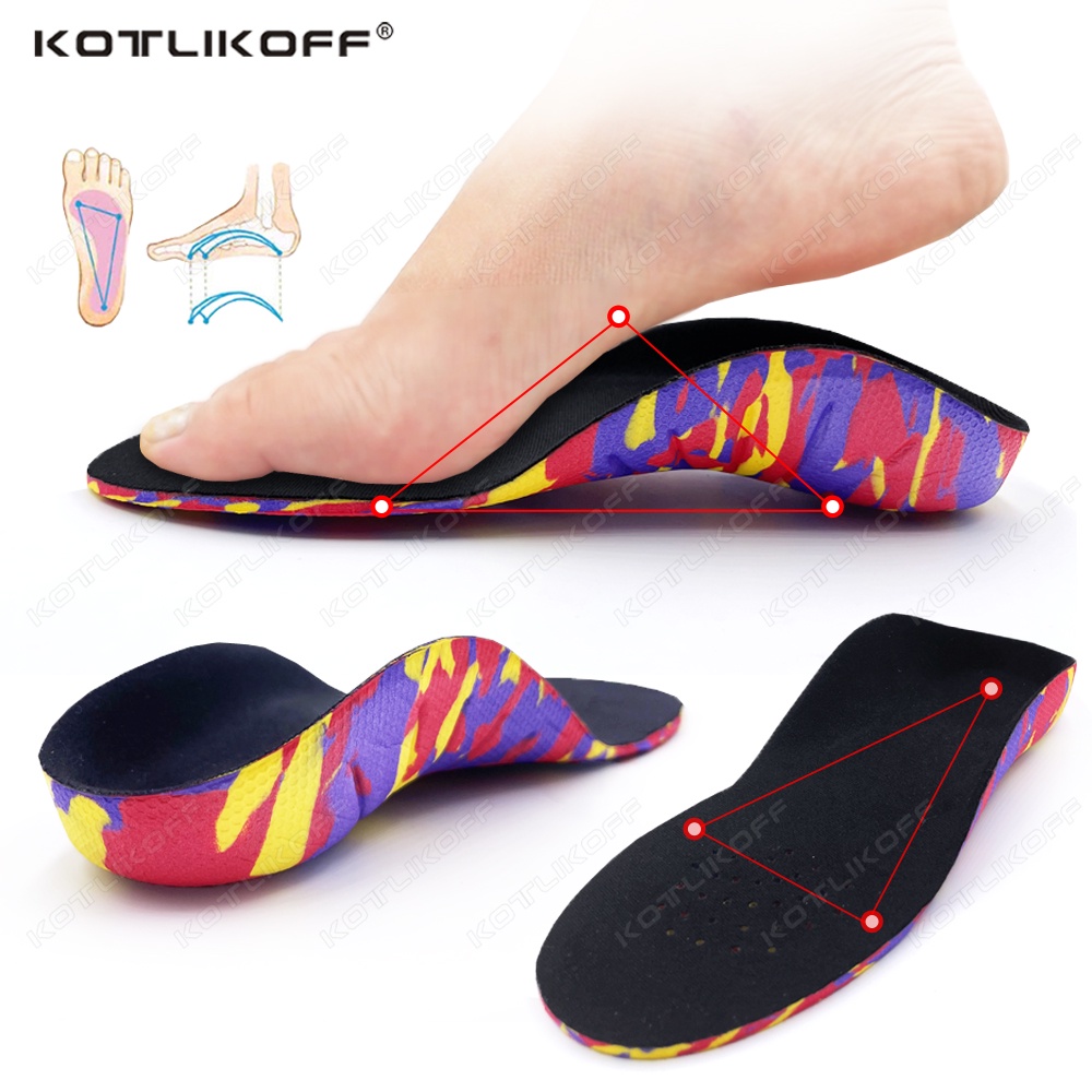 Ortopedic Shoes Pads For Kids Sneaker Sport Insoles For Shoes Arch ...