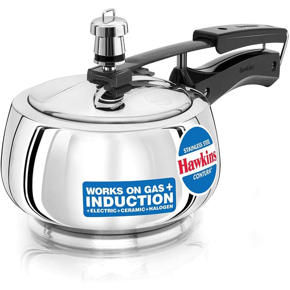 HAWKINS CONTURA STAINLESS STEEL PRESSURE COOKER 1.5L SSC15 Shopee Singapore