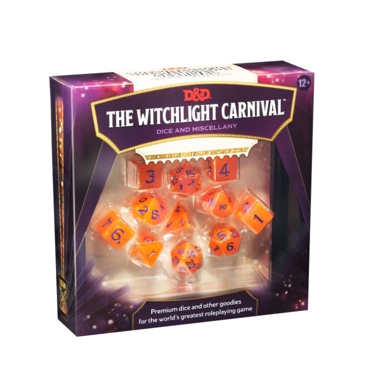 Dungeons & Dragons The Witchlight Carnival Dice & Miscellany Shopee