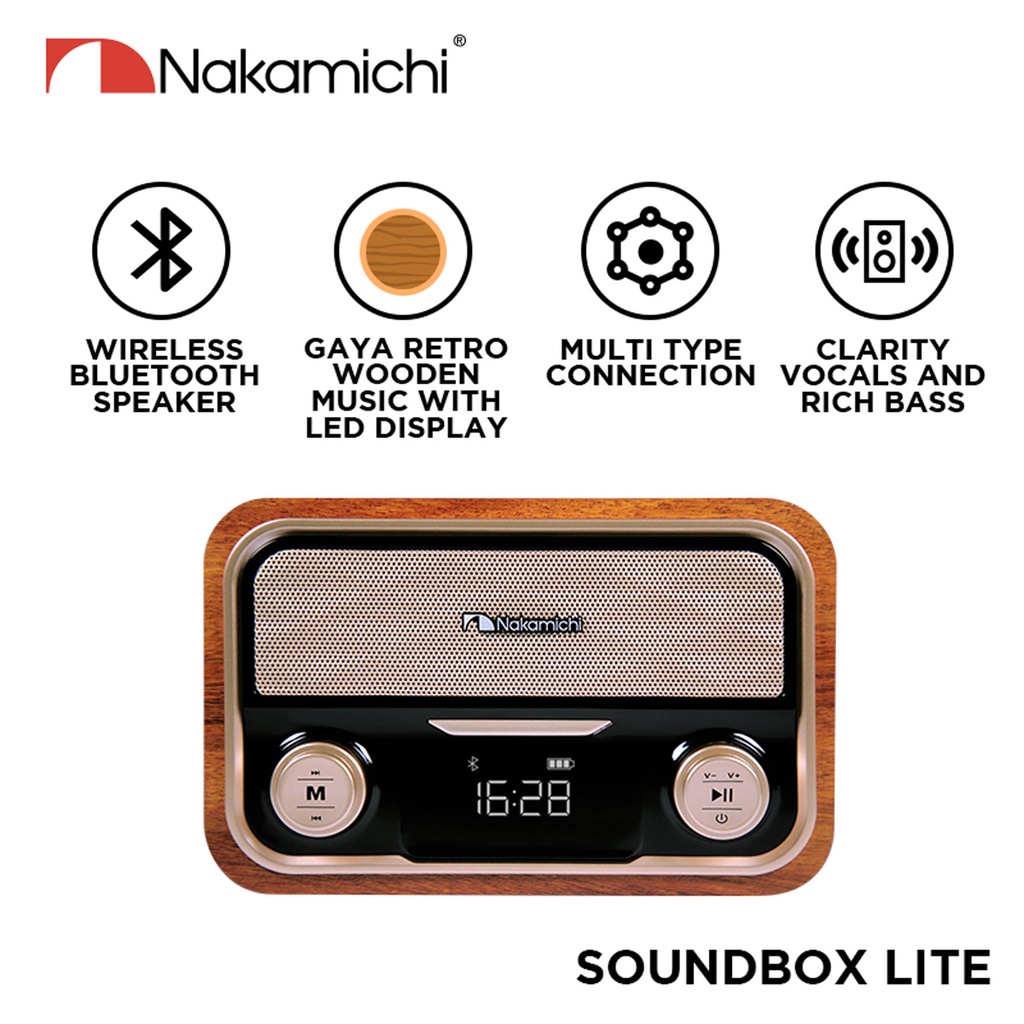 Nakamichi portable best sale bluetooth speaker