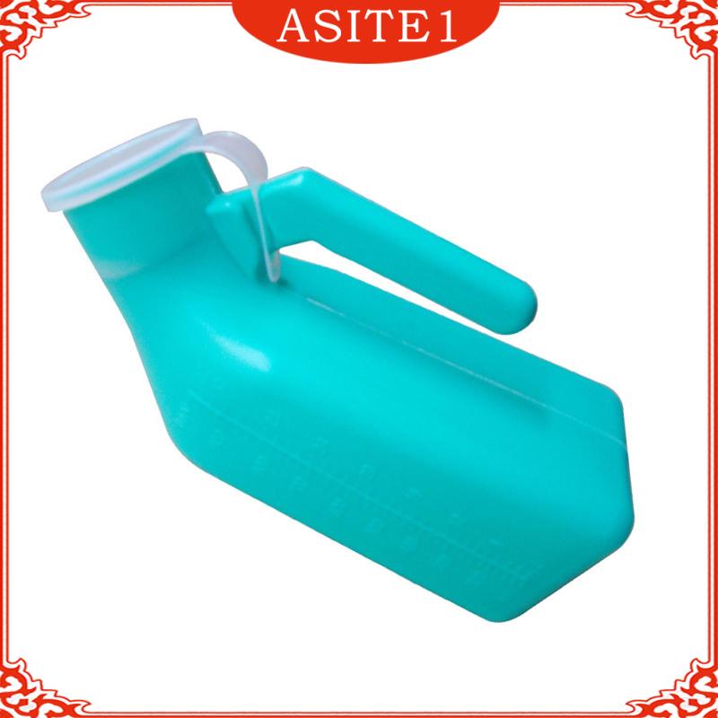 [ 1000ml Male Urinal Holder Container Thick with Scale Sturdy Potty