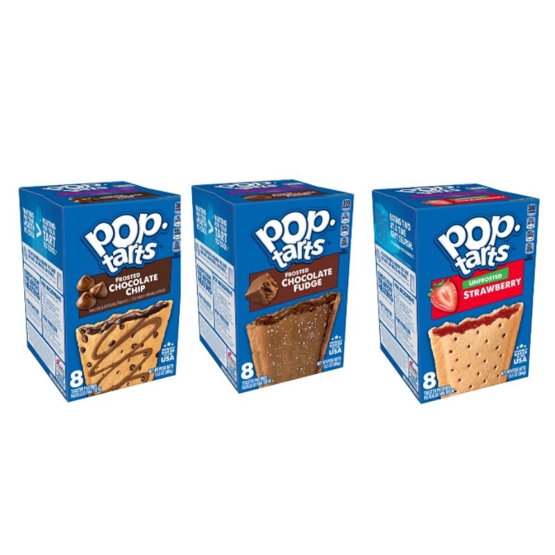 Pop-Tarts (Frosted Chocolate Chips/Frosted Chocolate Fudge/Unfrosted ...