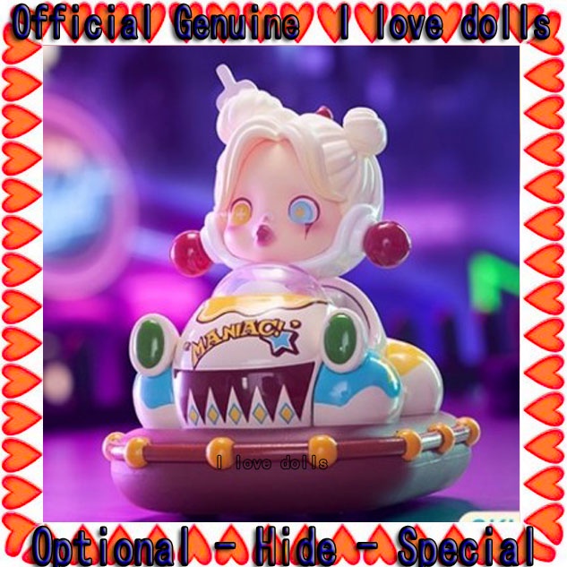 POPCAR Paradise Bumper Car Series Blind Box POPMART MOLLY DIMOO PUCKY ...