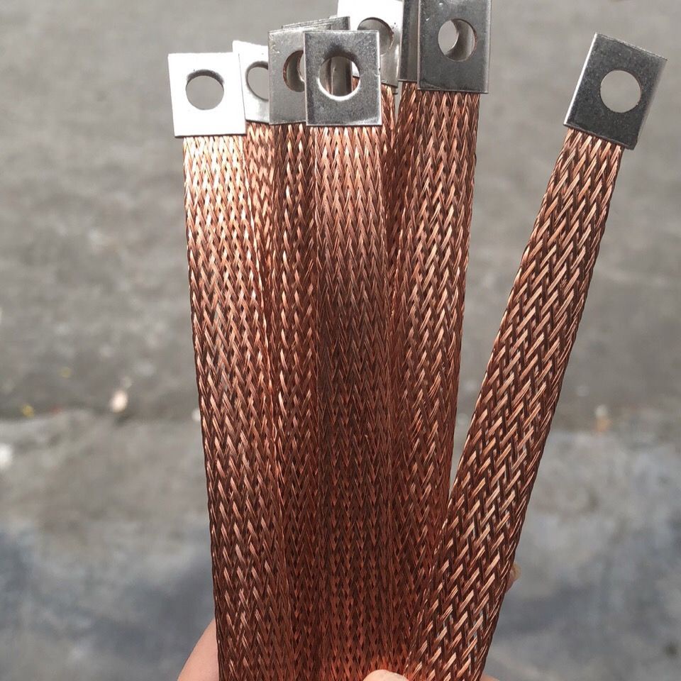 Copper Braid CrossWiring Bridge Grounding Wire NonStandard 6 Square