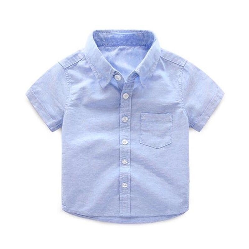 Soffny Boy Formal Shirt Short Sleeve Casual Regular Baby Boys Shirts Kemeja kemeja budak lelaki