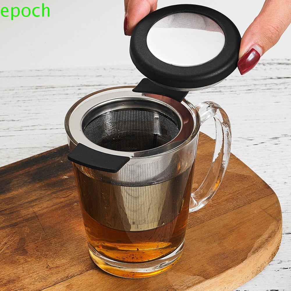 EPOCH Tea Infuser Easy Cleaning Multifunctional With Lid for Teapot, Cup Tea Filters Loose Tea