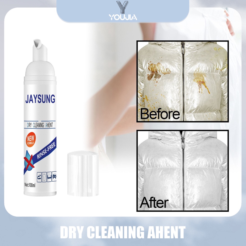 Jaysuing Down Wear Detergent Dry Cleaner Down Jacket Wash Free Foam