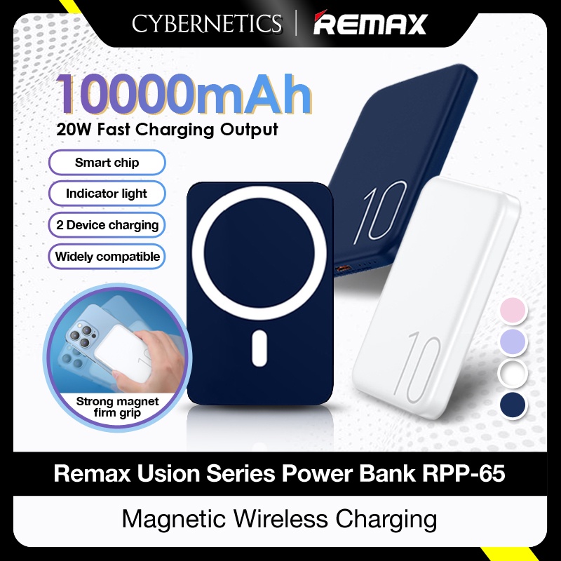 REMAX | VENTION RPP-65 10000mAH 15W Slim and Mini Magnetic Wireless ...