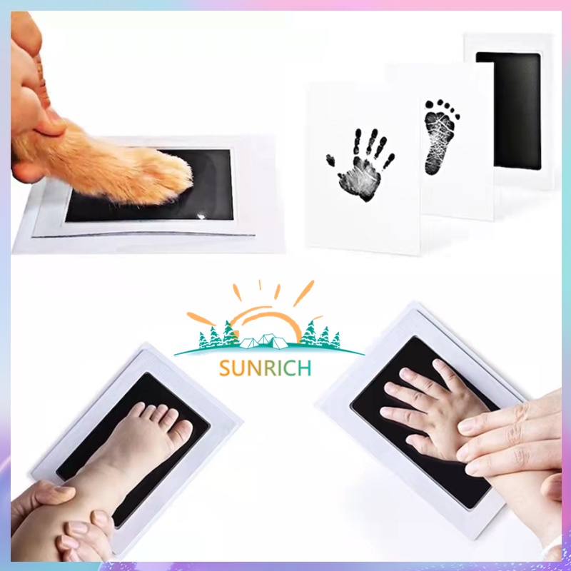 Footprint Baby Care NonToxic Baby Handprint Footprint Imprint Kit Baby