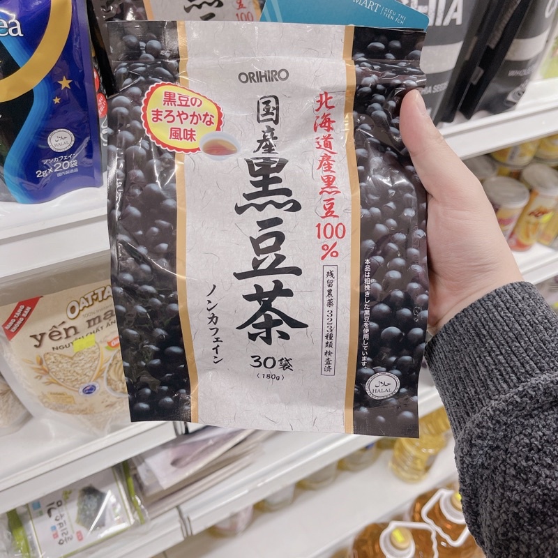 [New Date] Orihiro Black Bean Tea 30 Japanese Standard Packs Minh Hoa