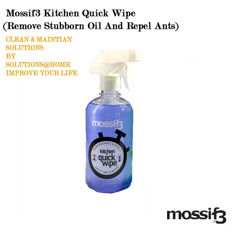 Mossif3 Quick Wipe Household and Table Cleaner Repels Ants Shopee