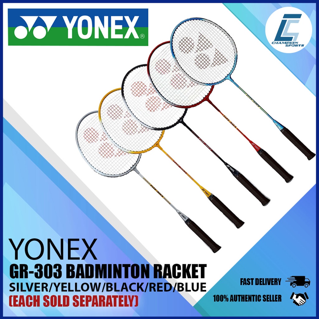 Yonex GR-303 Badminton Racket/Strung (1U3) (QQ1/RO) | Shopee Singapore