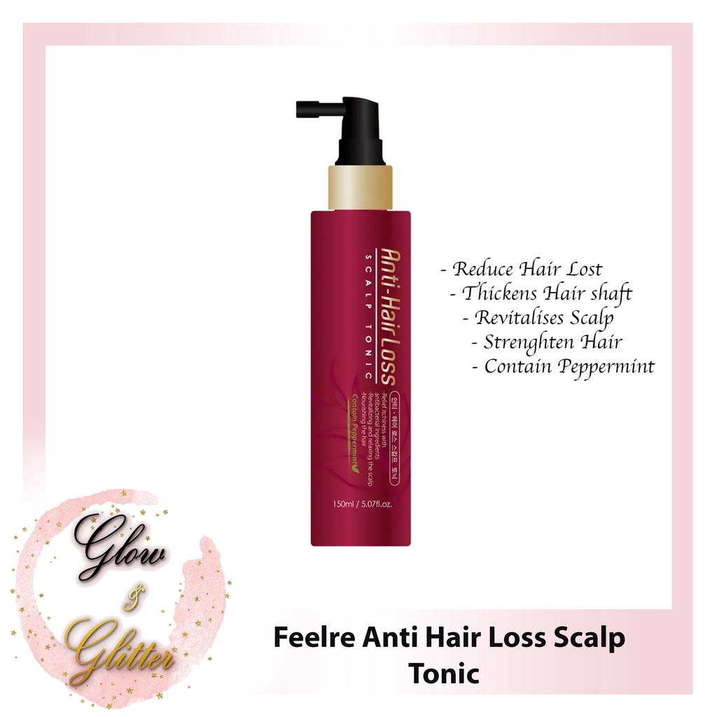 FEELRE KOREA ANTI HAIR LOSS SCALP TONIC 150ML Shopee Singapore