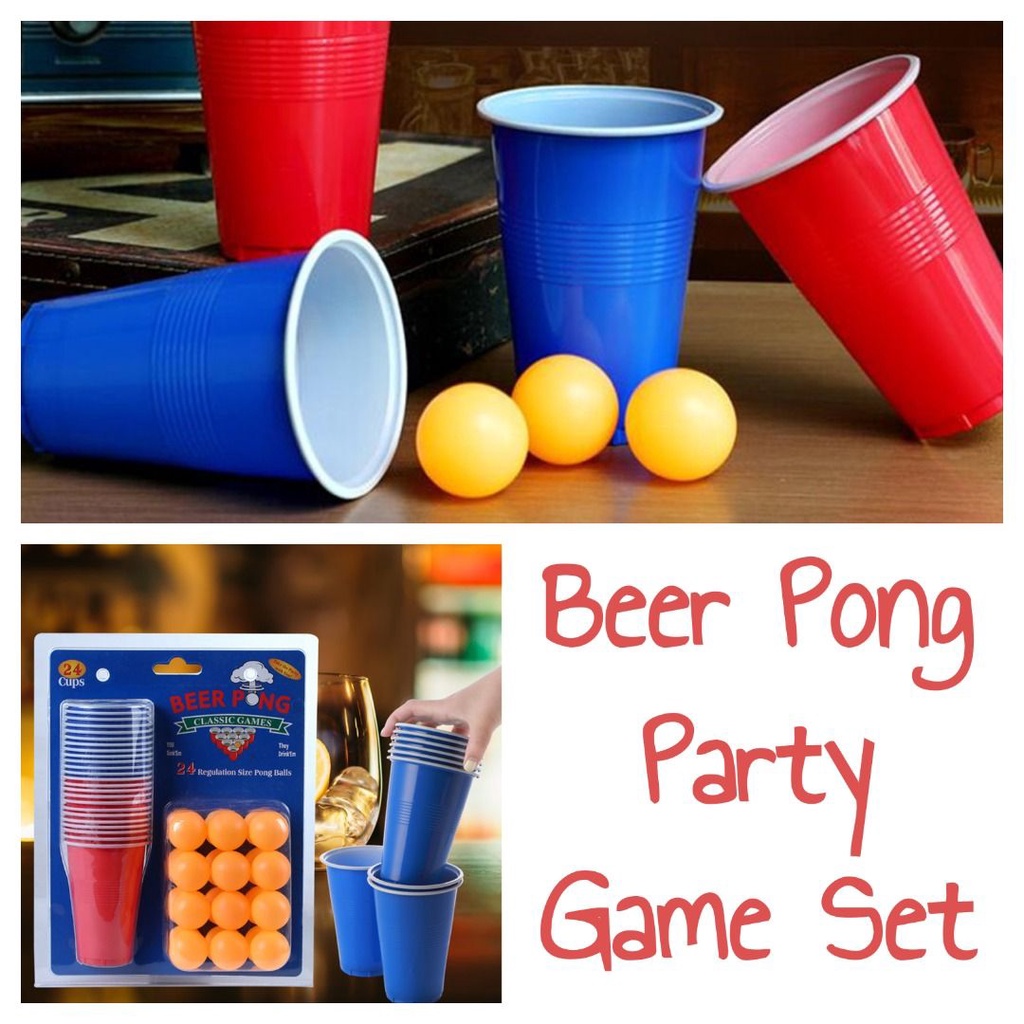 Beer Pong Party Game Set | Shopee Singapore