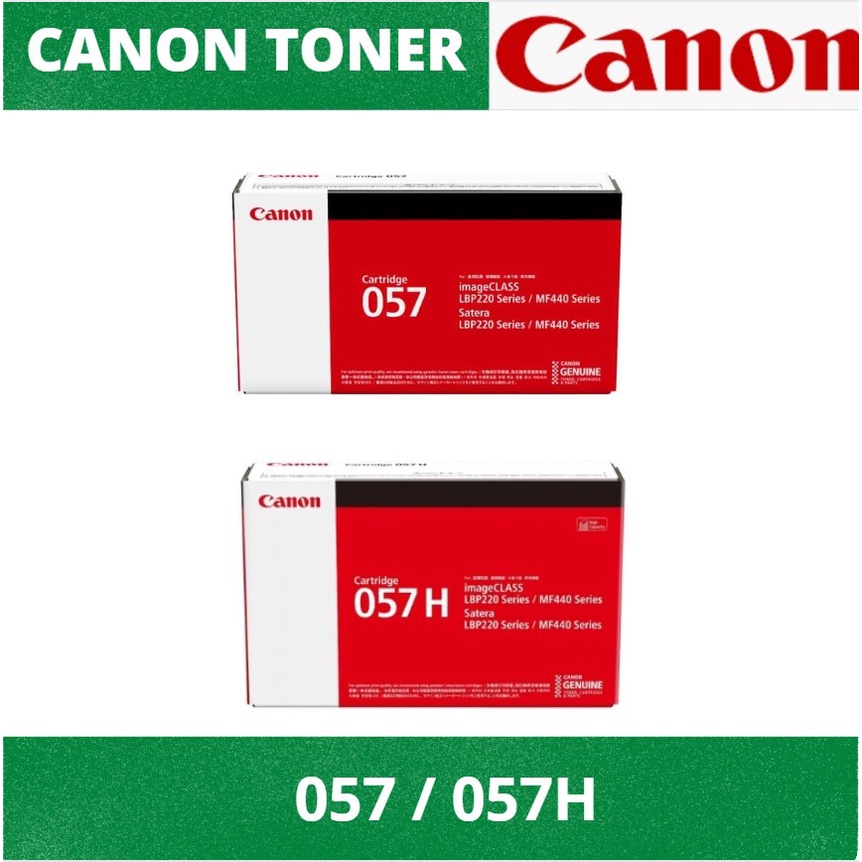 canon 057 vs 057h