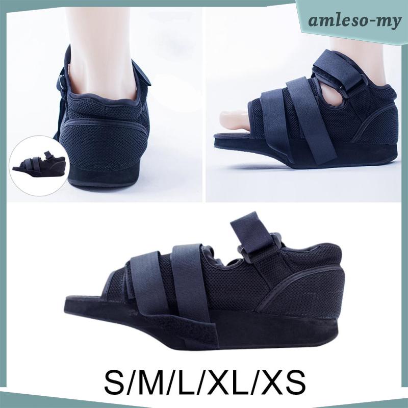 Forefoot Pressure relief Shoe Removed Walking Boot front casts plaster