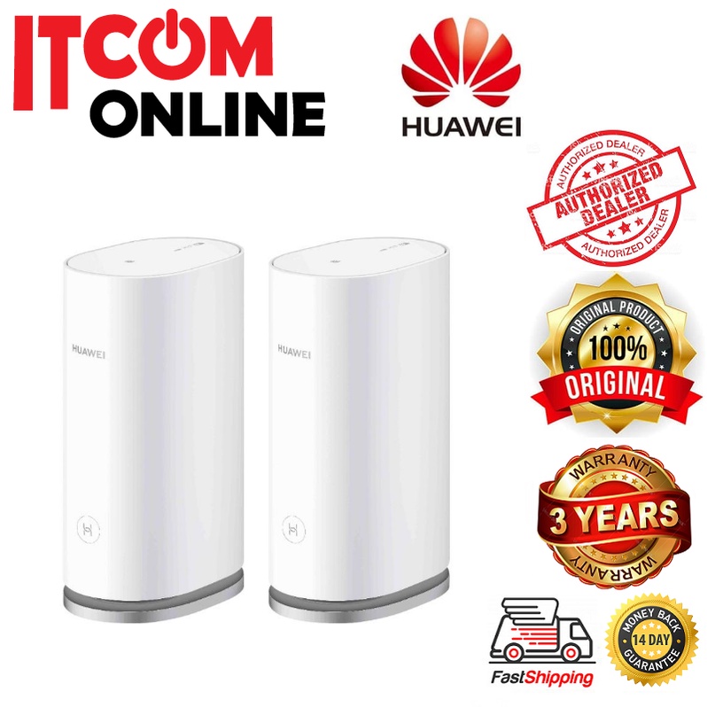 HUAWEI MESH 3 WIFI 6 AX3000 DUALBAND GIGABIT MESH ROUTER (2-PACK ...