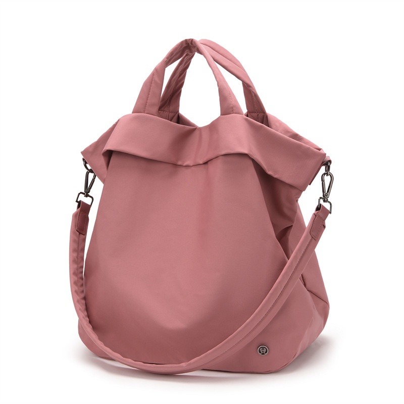 Lululemon Portable Handheld One Shoulder Crossbody Bag Multipurpose 19L Travel Backpack Detachable and Colorless Handbag Shopee Singapore