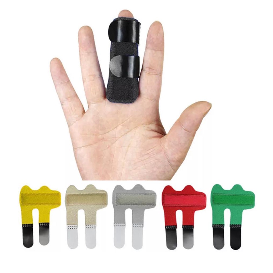 Adjustable Finger Brace Splints for Pain Relief and Support Set of 2