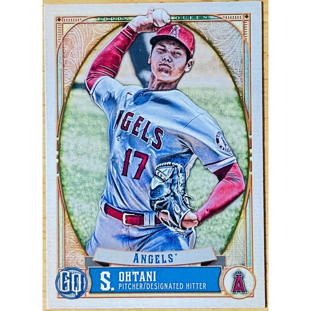 Shohei Otani Baseball Card Two-Sword Genius MLB 2021 Topps Gypsy Queen ...