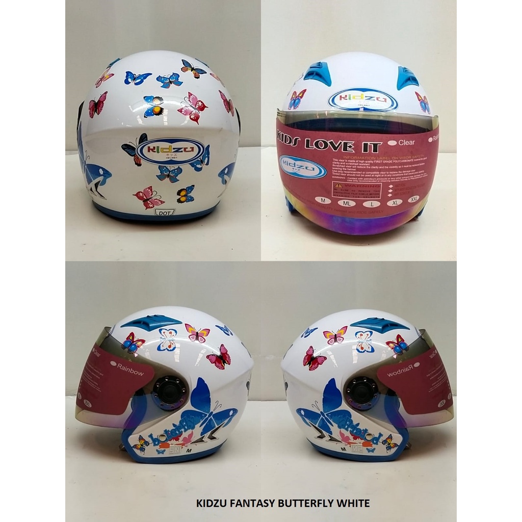 Helm Anak KIDZU Kids Fantasy Motif Random, SNI - Gambar 4