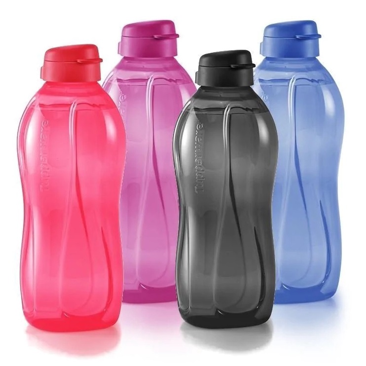 Year End Tupperware Giant Eco Bottle 2L OR Smiley Bottles 2L | Shopee ...