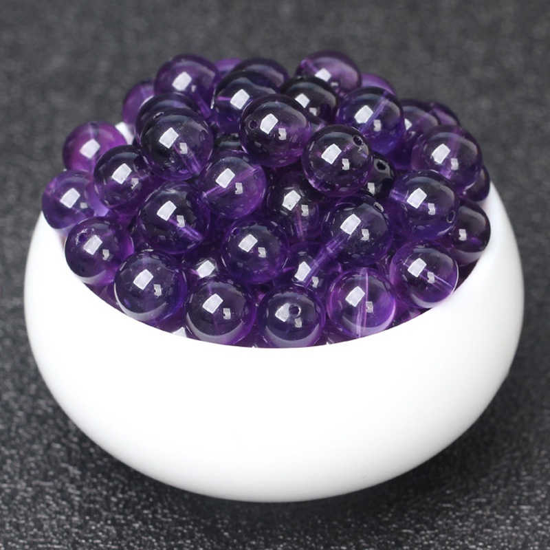 Real on sale amethyst beads