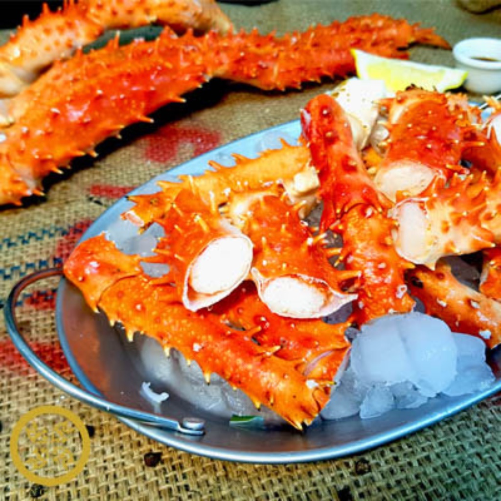 [Song Fish] King Crab Leg Cut, Cooked, Frozen Shopee Singapore