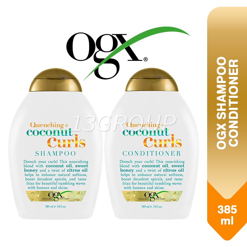 Ogx Quenching Coconut Curls Shampoo - 385 ml