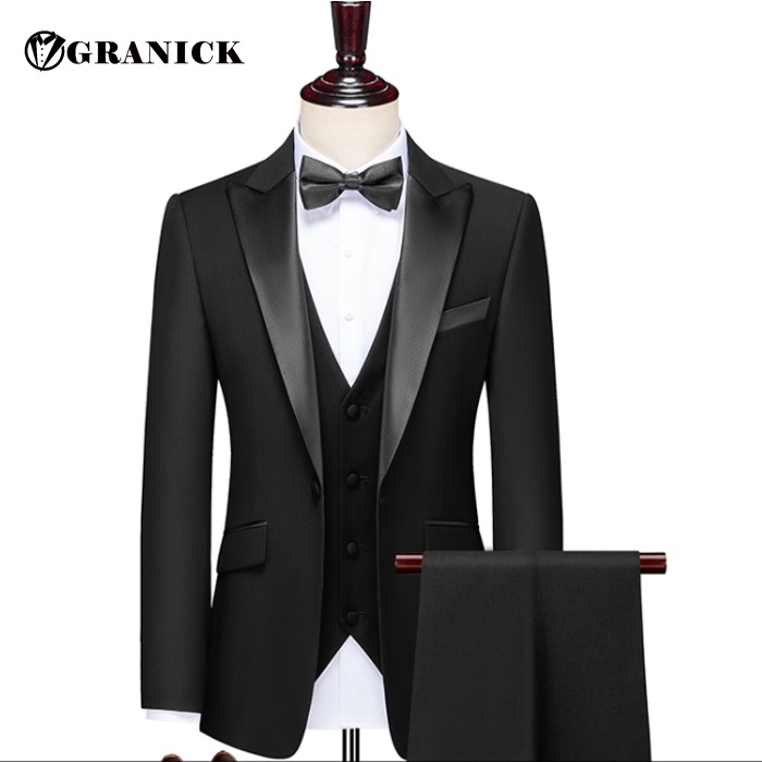 Mens suits Wedding Tuxedos Man Party Dinner Wear Suits Slim Fit Groom ...