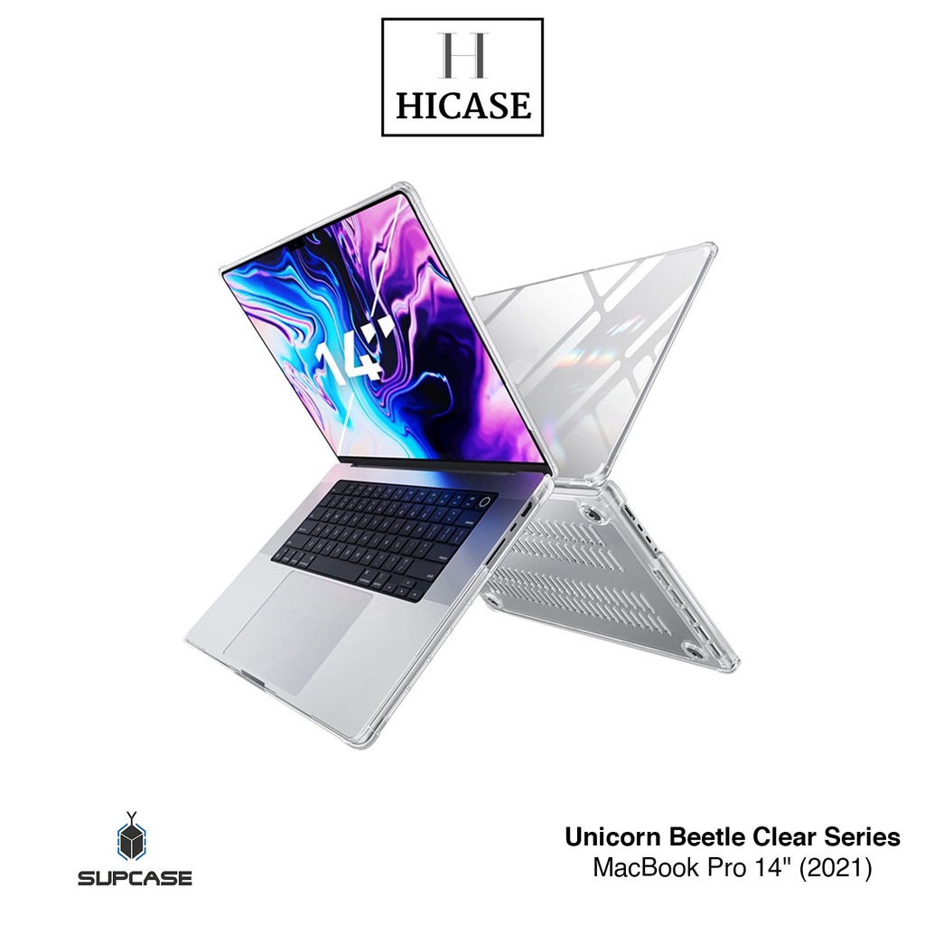 Supcase Unicorn Beetle Clear Case for MacBook Pro 14