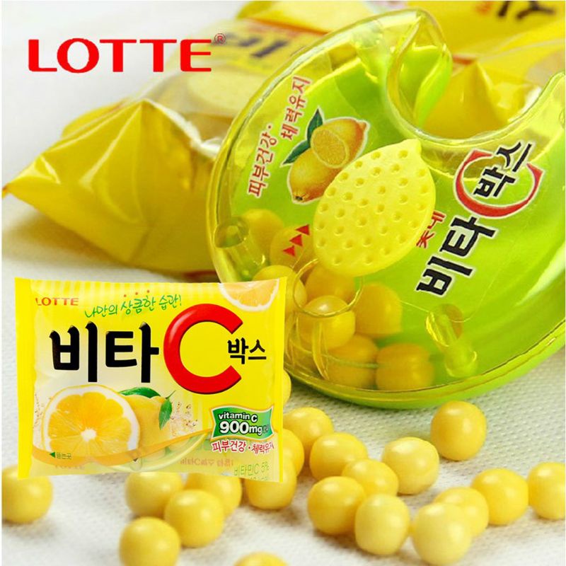 LOTTE Vitamin C Candy Korean Candy 900mg Shopee Singapore