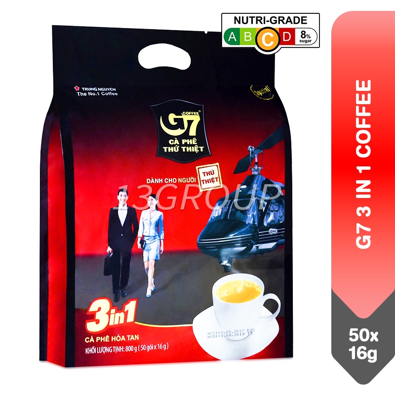 G7 3in1 Instant Coffee (Vietnam), 20s/50s x 16g Shopee Singapore