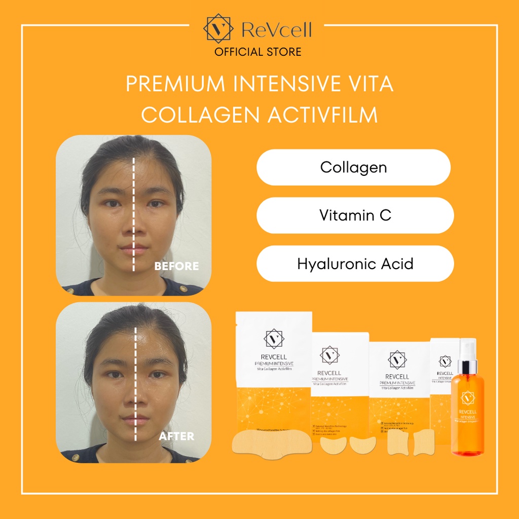 [ReVcell Official] Premium Intensive Vita Collagen Activfilm | Shopee ...