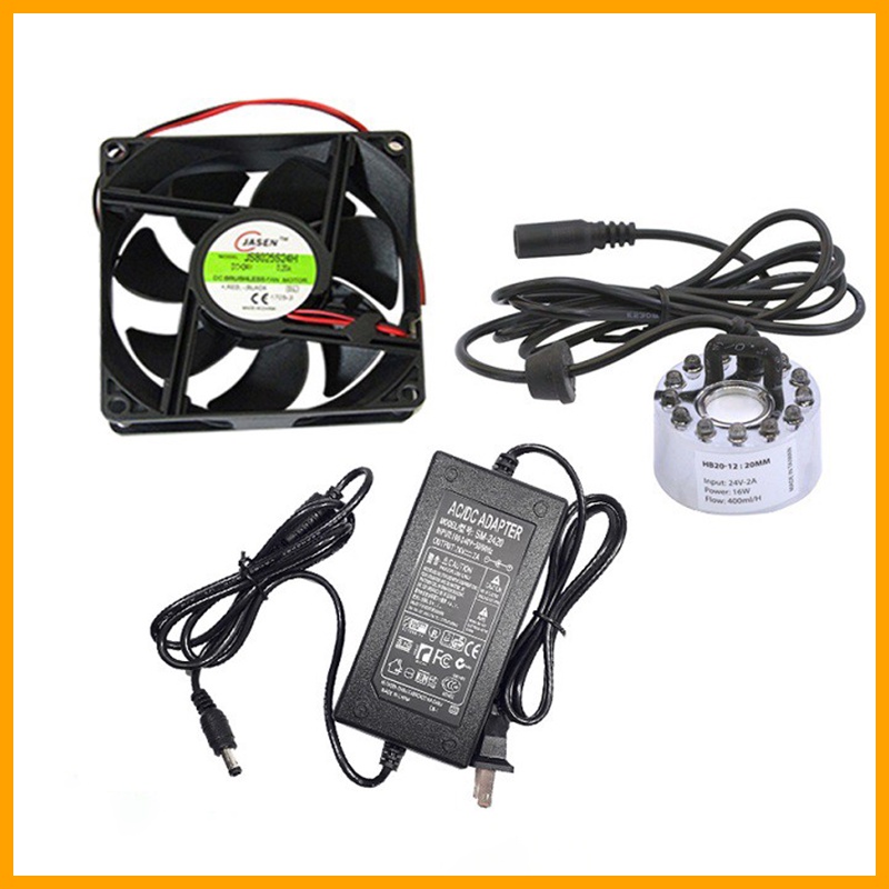 Combo HB20 Zin 16W Mist Sprayer Motor with Light and 24V-2A Power ...