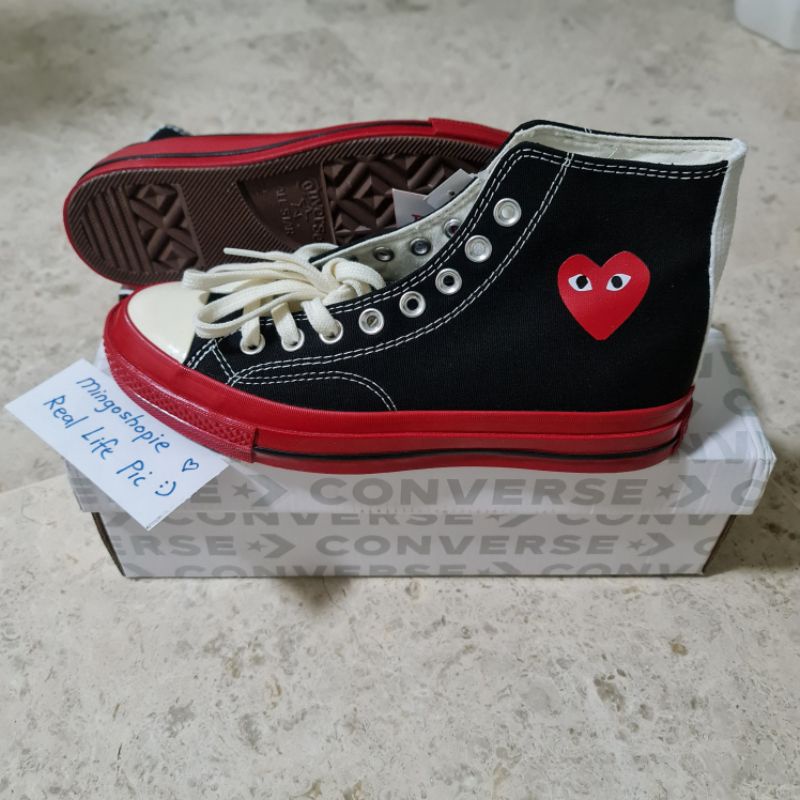 Cdg clearance canvas shoes