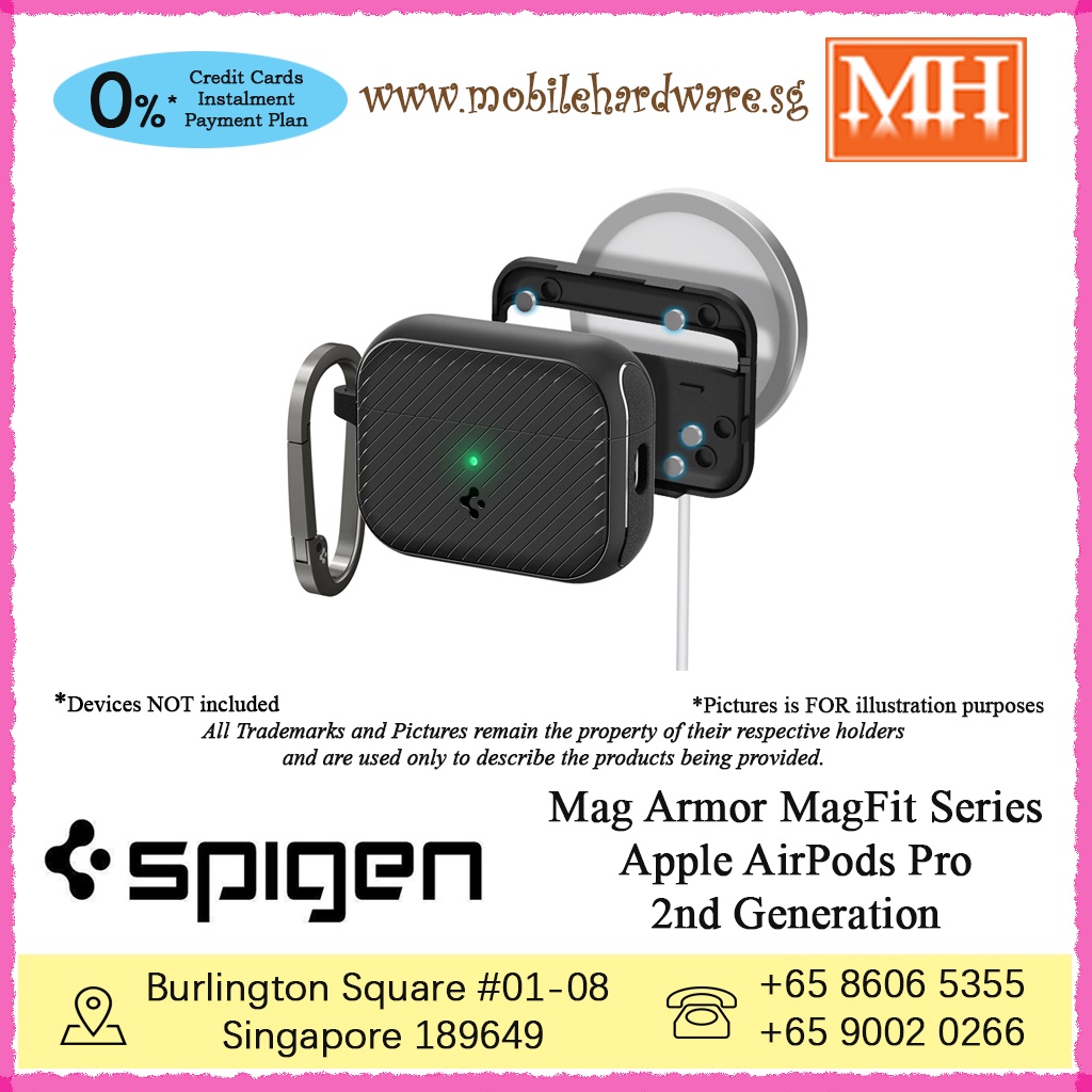 Spigen Tough Armor (MagFit) Case Airpods Pro 2 (2022)