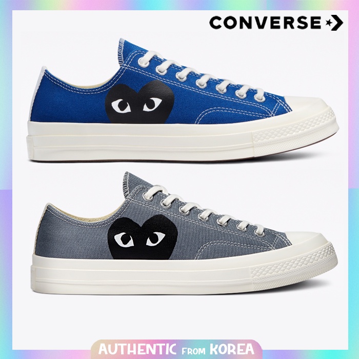 Mens cdg hot sale converse low