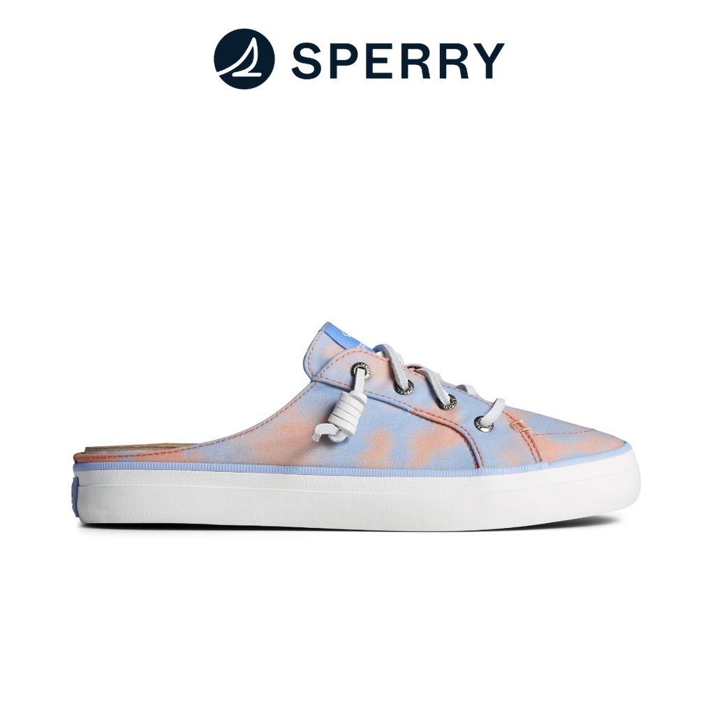 sperry women's crest vibe mule canvas sneaker