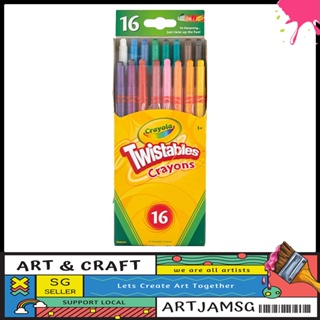 Crayola Xtreme Coloring Twistable Crayons, 8 Count