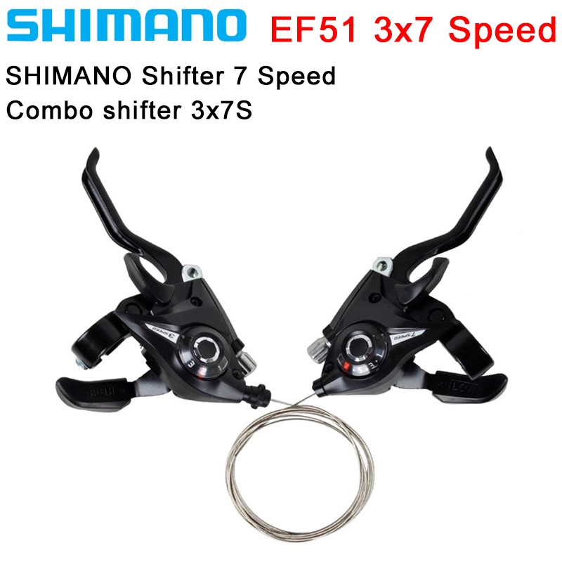 SHIMANO EF51 Shifter Combo Shifter 3x7 Speed Shifter 7 speed